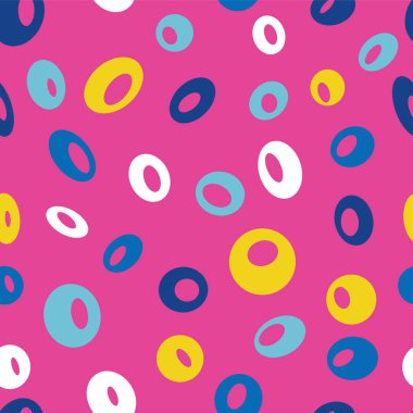 Desensiz iz çemberleri. Çok renkli parlak simit-02.