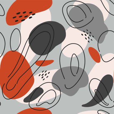 Desensiz lekeler çizgiler modern parlak tasarım baskı arkaplanı