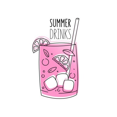 Renkli gözlüklü menü ya da kafe için poster tasarımı şablonu. Tasarımınız için