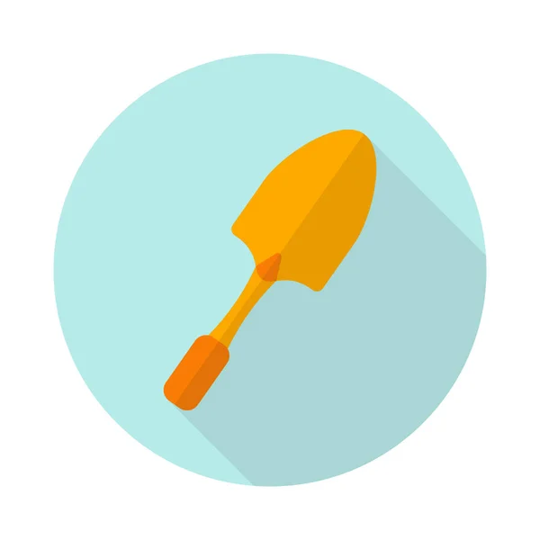Beach Sand Shovel Icon Design — Stock Vector