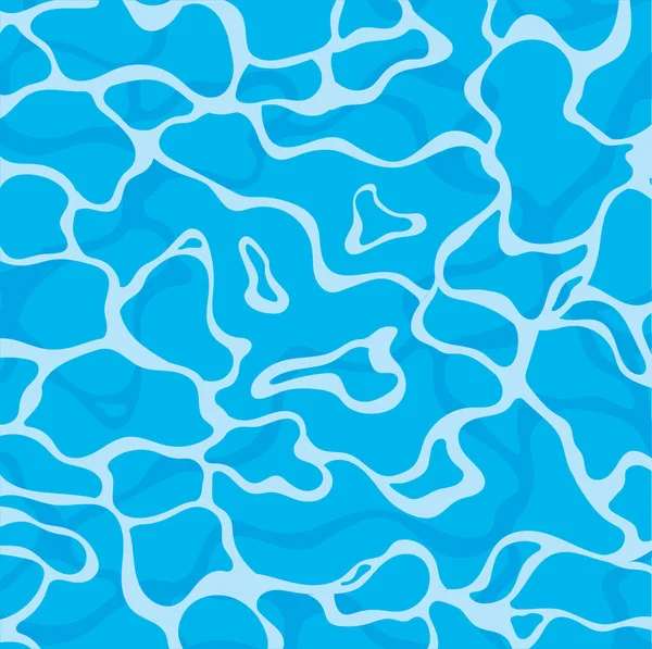 Suyun dokusu. Vektör illüstrasyonunda mavi su dokusu