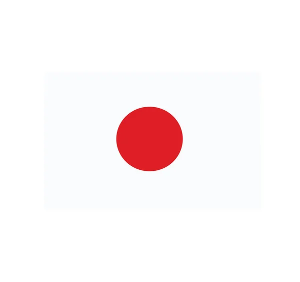 Japan Flag Vector Illustration Eps10 — Image vectorielle