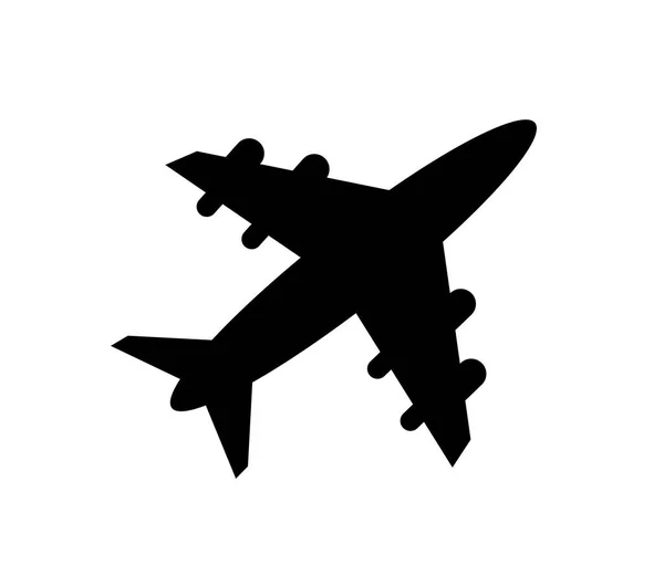 Plane Icon Airplane Icon Vector Illustration — ストックベクタ