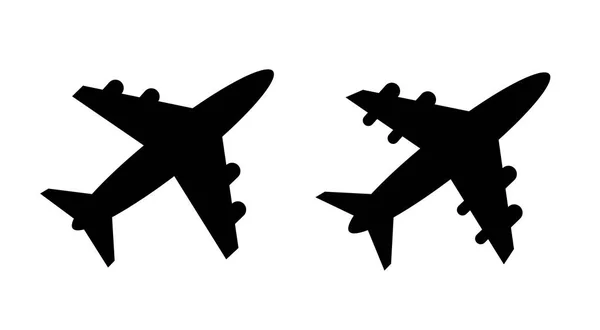 Plane Icon Airplane Icon Vector Illustration — Image vectorielle