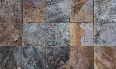 Güzel Taş Zemin Kare Şebekesi, Mimarlık Arkaplan, İspanya.