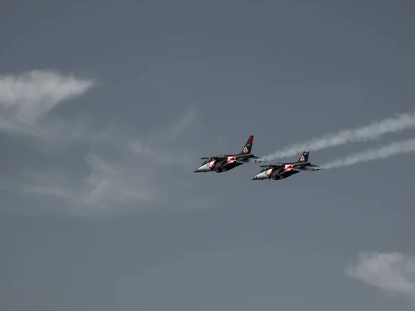 Julio 2009 Asas Portugal Jets Durante Famoso Air Show Vigo —  Fotos de Stock