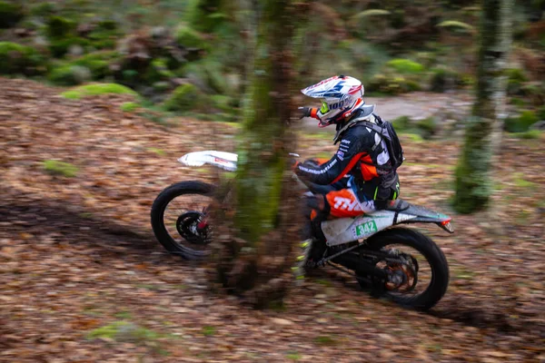 Грудня 2021 Чемпіонат Мотокросу Fmp Campeonato Enduro 2021 Cfl Road — стокове фото