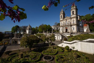 The UNESCO World Heritage Church of Bom Jesus in Braga, Portugal.