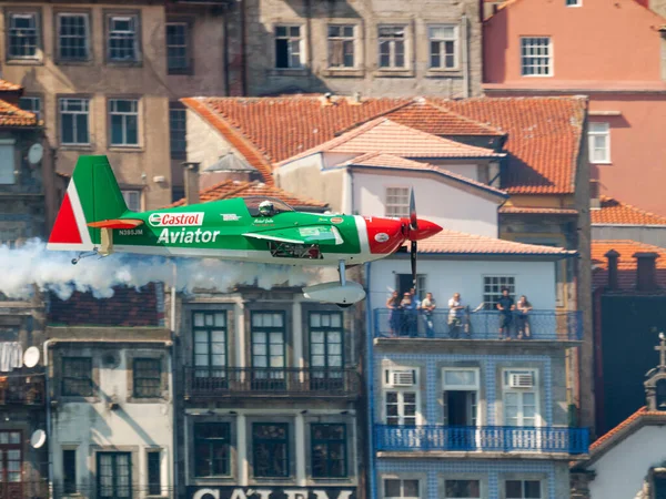 Ağustos 2007 Castrol Airplane Racing Red Bull Air Race Oporto — Stok fotoğraf