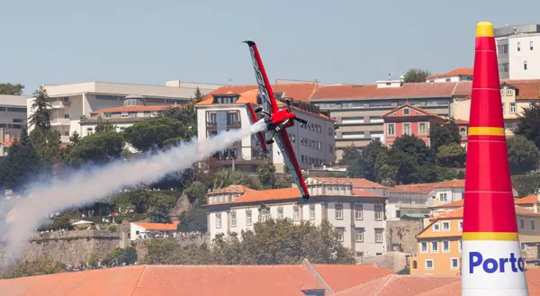 ポルトとガイア ポルトガル 2017年9月3日 Red Bull Air Race Racing Day Pilot — ストック写真