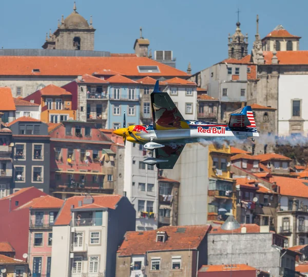 Porto Gaia Portogallo Settembre 2017 Red Bull Air Race Raicing — Foto Stock