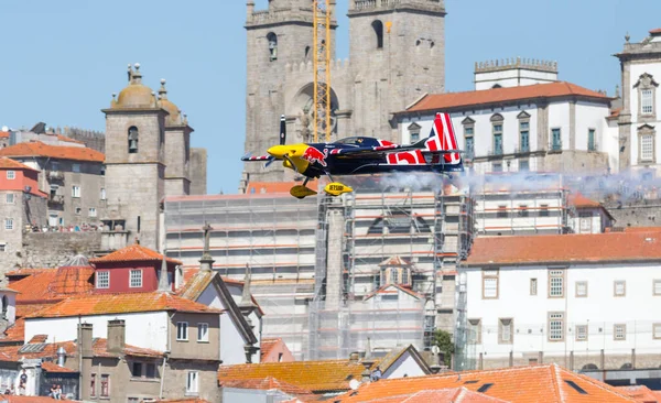 Porto Gaia Portugal Septiembre 2017 Red Bull Air Race Raicing — Foto de Stock
