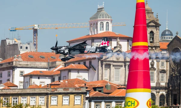 Porto Gaia Portugália 2017 Szeptember Red Bull Air Race Raicing — Stock Fotó