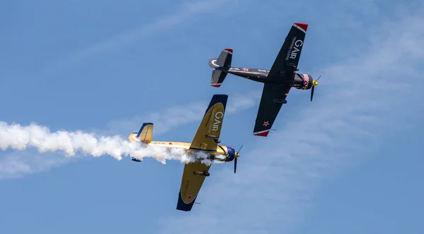 Porto Und Gaia Portugal September 2017 Red Bull Air Race — Stockfoto