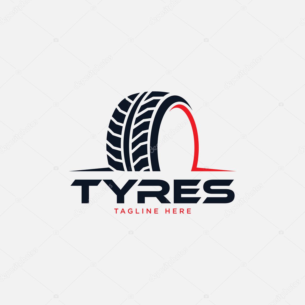 Tire Logo Images  Template, vector illustration