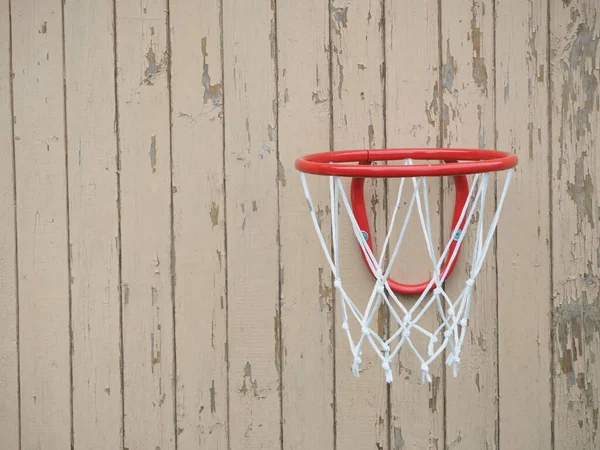 Basketball Hoop Pagar Ring Basket Untuk Bermain Bola — Stok Foto