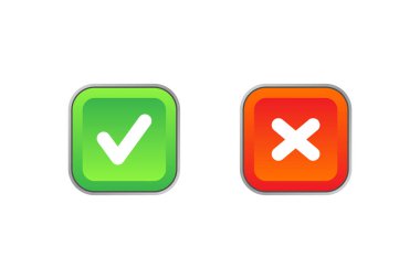 İşaret simgesi vektör tasarımını kontrol et