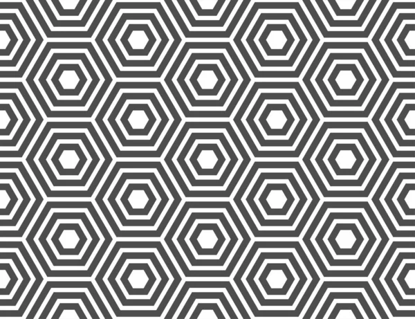 Hexagon seamless pattern vector design