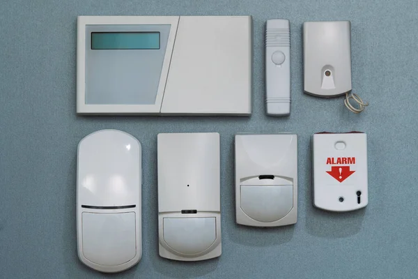 Close Home Security Equipment Selective Focus — 图库照片