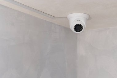 CCTV. Office portable surveillance camera. Control of ongoing events in the room.