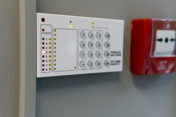 Fire Alarm Security Fire Protection Fire Safety System Construction — Stock Fotó