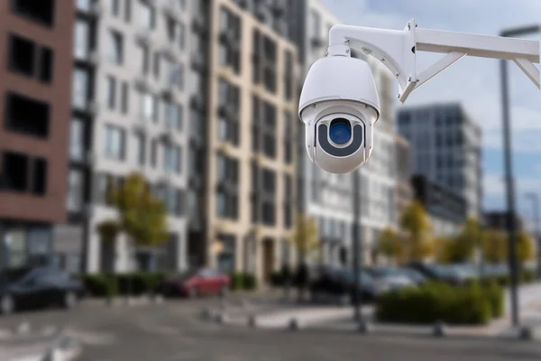 Modern urban surveillance systems. Residential access control