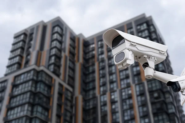 Modern urban surveillance systems. Residential access control