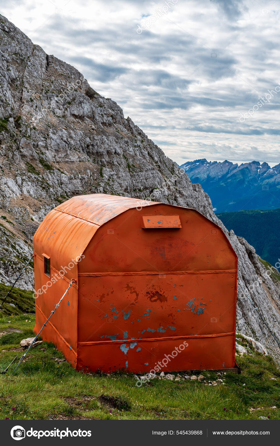 Bivacco Mario Rigatti Forcella Grande Del Latemar Latemar Mountain