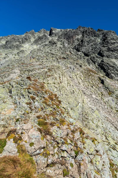 Maly Ladovy Stit Mountain Peak Sedielko Mountain Pass Vysoke Tatry — Stock Photo, Image