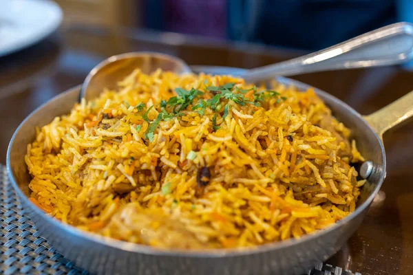 Populær Indisk Mat Mughlai Biryani Restauranten royaltyfrie gratis stockfoto