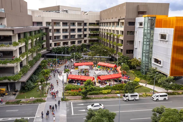 Ayala Manila Körfezi Alışveriş Merkezi Metro Manila Filipinler Aralık 2021 — Stok fotoğraf