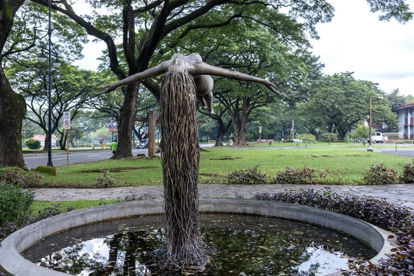 Filipinler Üniversitesi Diliman Manzarası — Stok fotoğraf