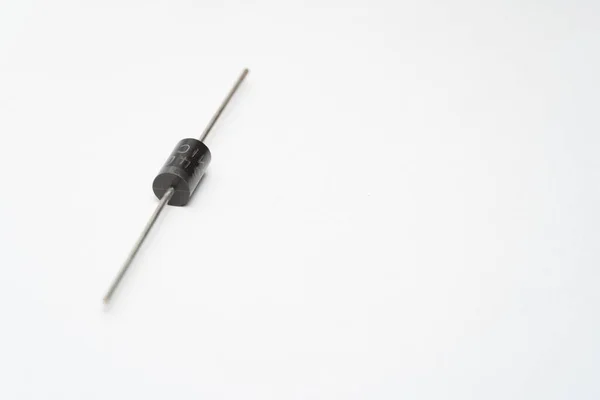 Close Diode Isolated White Background Diode White — ストック写真