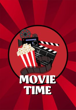 Film saati poster tasarımı