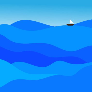 Su dalgalarının bir gösterimi