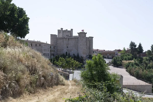 Ortaçağ kalesi Torija, Guadalajara, İspanya