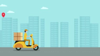 Mutlu anneler günü Çiçekli hareket şablonu ve pembe arkaplan animasyonlu yüksek çözünürlük.