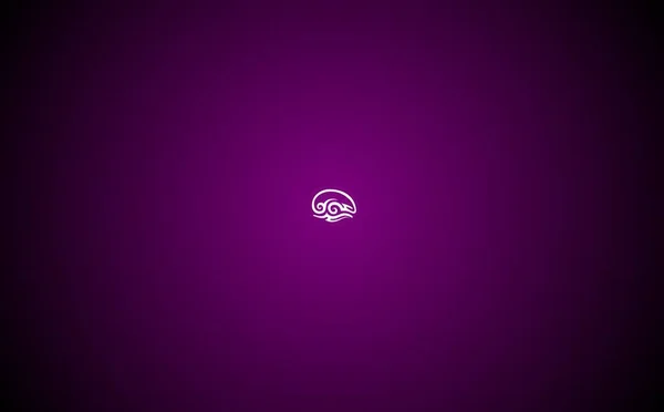 Purple textured background with logo in the middle of minimalist dark background