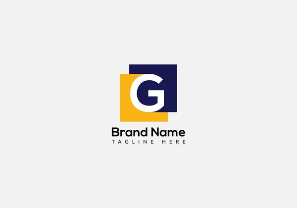 Abstract Carta Moderna Inicial Lettermarks Logotipo Design — Vetor de Stock