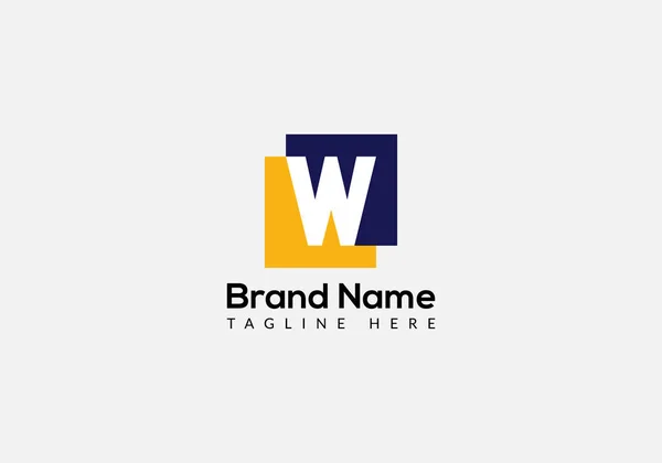 Abstrato Letra Moderna Inicial Lettermarks Logotipo Design — Vetor de Stock