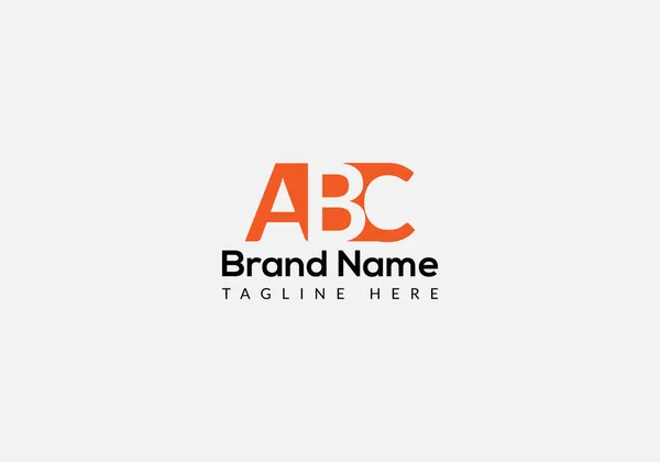 Abstract Abc Letter Modern Initiaal Lettermerken Logo Ontwerp — Stockvector