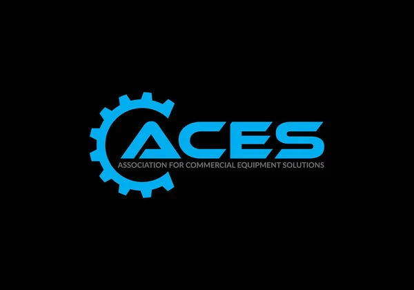 Aces Abstrakt Financial Solution Emblem Logo Design — Stockový vektor