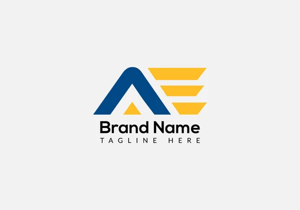 Abstraktní Písmeno Moderní Počáteční Písmena Logo Design — Stockový vektor