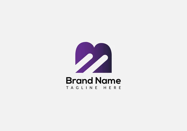 Abstract Letter Modern Initial Lettermarks Logo Design — Stock Vector