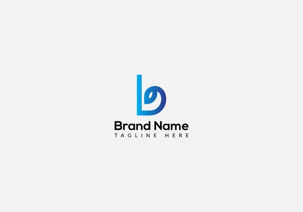 Abstract Letter Modern Wordmarks Initial Logo Design — Stock Vector