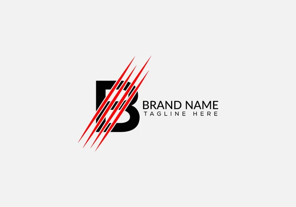 Abstract Letter Modern Wordmarks Initial Logo Design — Stockvektor