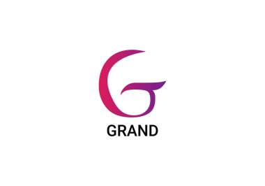 Grand Abstract G letter modern initial logo deign template
