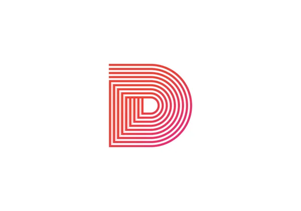 Анотація Літери Сучасний Дизайн Логотипу Початкових Літер — стоковий вектор