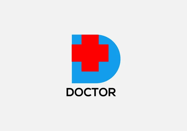 Initial Letter Modern Minimalist Tech Logo Design Template — Vector de stock