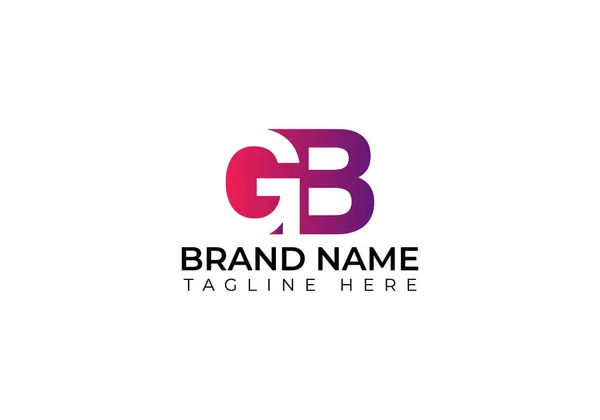 Abstract Letter Modern Branding Logo Design - Stok Vektor